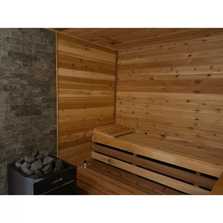 Select Tight Knot Western Red Cedar Sauna Wood - Bench Board Bundle 1x4 S4S