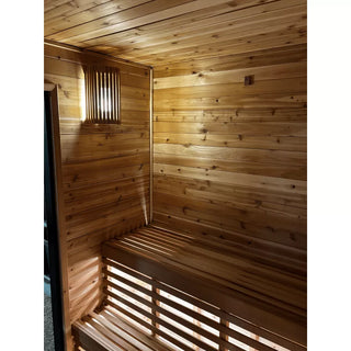Select Tight Knot Western Red Cedar Sauna Wood - Bench Board Bundle 2x2 S4S