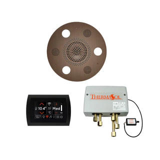 ThermaSol Wellness Shower Package - Serenity Advanced Rainhead (Round) + SignaTouch Control (Wall Mount) + Digital Shower Valve