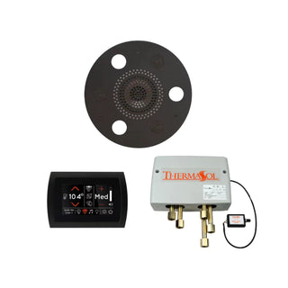 ThermaSol Wellness Shower Package - Serenity Advanced Rainhead (Round) + SignaTouch Control (Wall Mount) + Digital Shower Valve