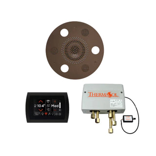 ThermaSol Wellness Shower Package - Serenity Advanced Rainhead (Round) + SignaTouch Control (Wall Mount) + Digital Shower Valve
