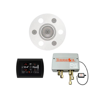 ThermaSol Wellness Shower Package - Serenity Advanced Rainhead (Round) + SignaTouch Control (Wall Mount) + Digital Shower Valve