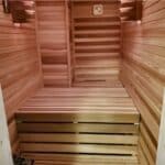 cedro sauna custom precut kit indoor customer example 4